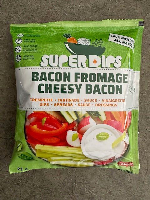 Cheesy Bacon (Not Dairy Free)