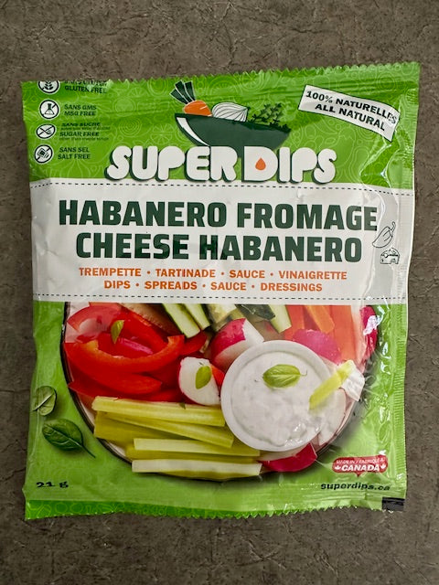 Cheese Habanero (Not Dairy Free)